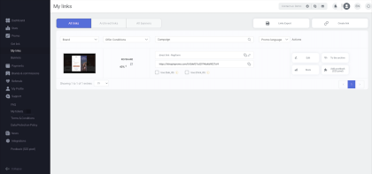 Easy-to-use and powerful system of promo management